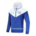 Chelsea Casaco Windrunner Azul Branco 2018/19 Chelsea Casaco Windrunner Azul Branco 2018/19